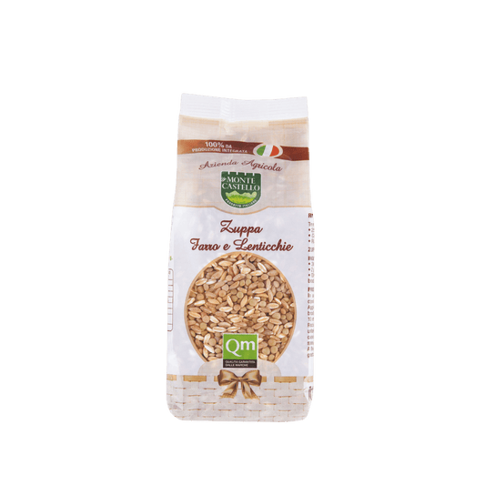 Spelt and Lentil Soup QM