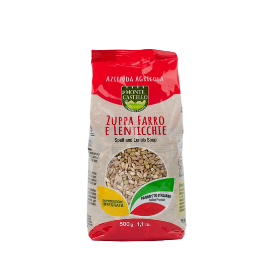 Spelt and Lentils Soup