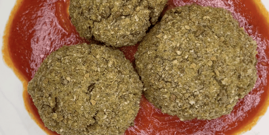 Polpette di piselli