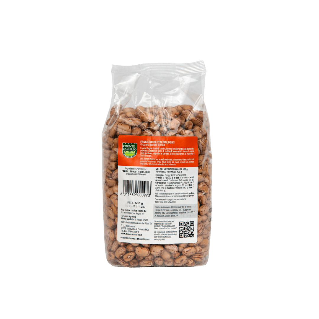 Organic Borlotti Beans